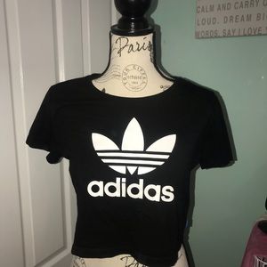 adidas crop top